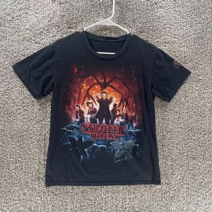 Halloween Horror Nights Shirt Adult‎ Extra Small Black 2019 Stranger Things Logo